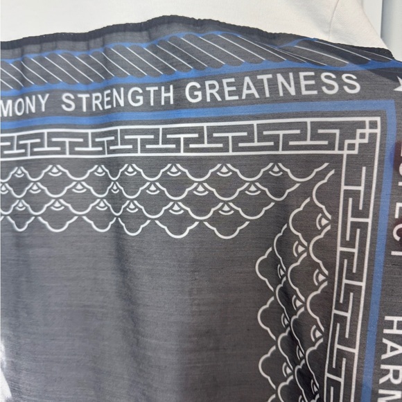 Trendiano T-Shirt Graphic Back Panel White - Picture 4 of 9